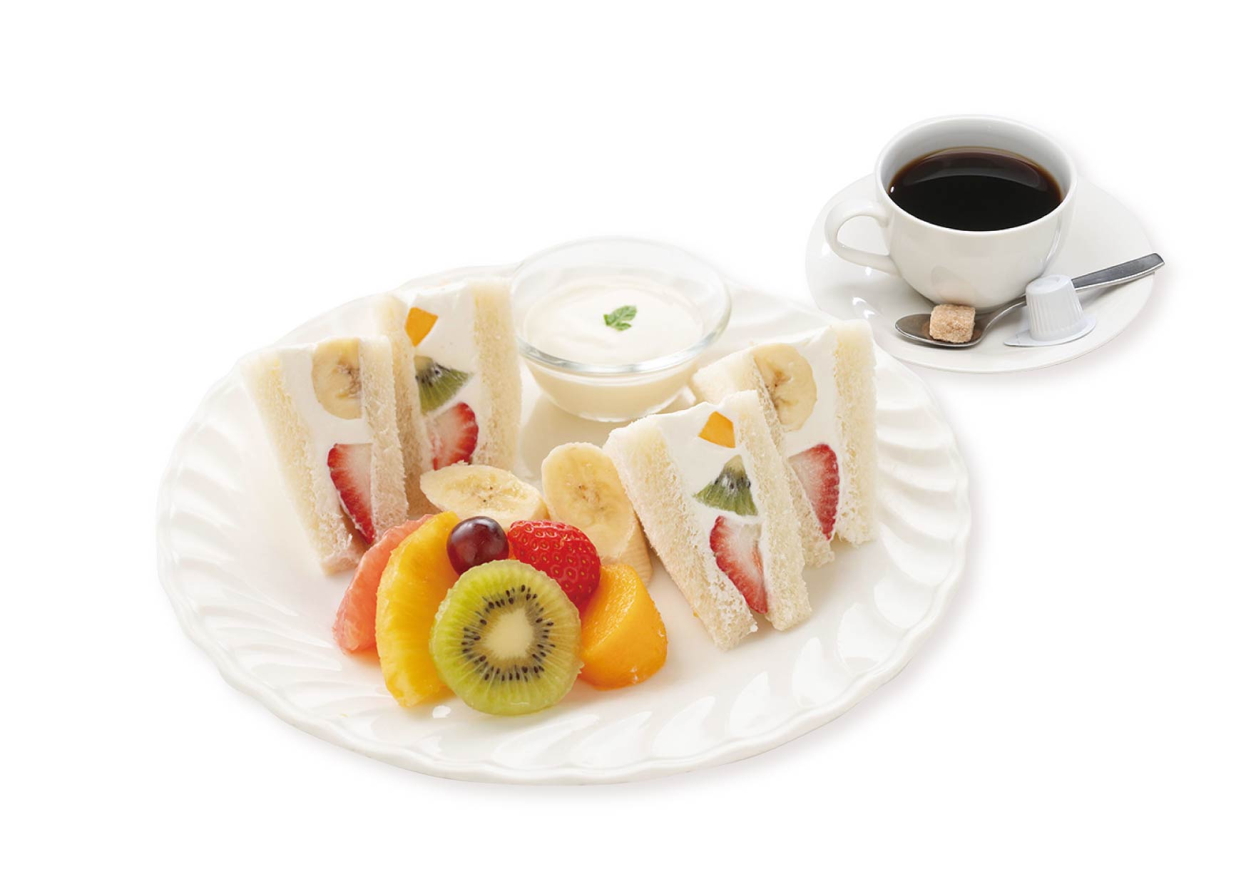 フルーツサンドランチ