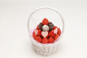 チョコ苺＆ストロベリバスケットホワイト