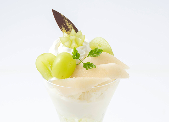 【季節限定】ゼネラル・レクラーク&シャインマスカットパフェ